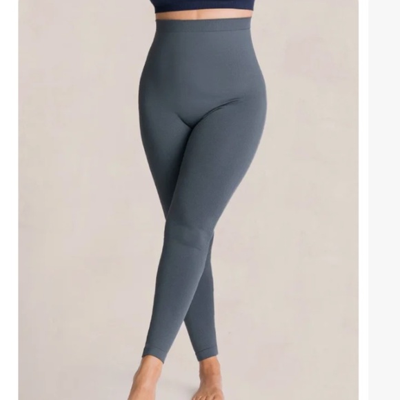 Shapermint Essentials Comfort Mid-Waist Shaping Leggings Sz XL Grey NWOT - Picture 1 of 6